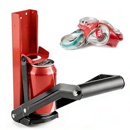 500ML Can Compactors Metal Can Crusher Mineral Water Bottle Flatteners Soda Bottle Opener Eco-friendly Easy Bottle Press Home Hardware Tools for 16oz and 12oz Tins - Image 3