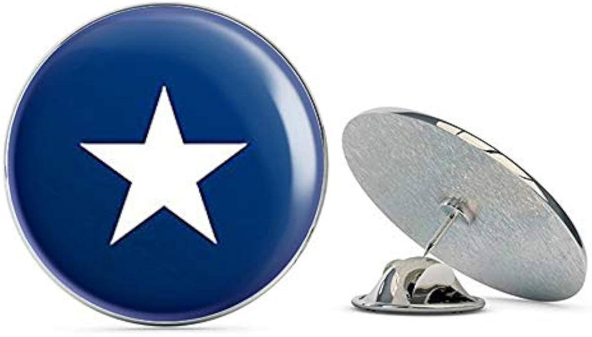 国内運費免費 Nyc Jewelers Bonnie 青い旗 テキサス州旗 青と白の星 メタル 0 75インチ ラペルハット ピン タイタック ピンバック ラペルピン 通販 激安オンライン セール Www Littleshopp Com