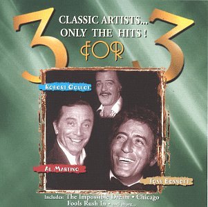 3 For3 [Audio CD] Goulet, Robert; Bennett, Tony and Martino, Al