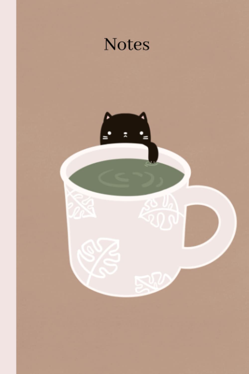 Notes: Cat with Matcha Notebook