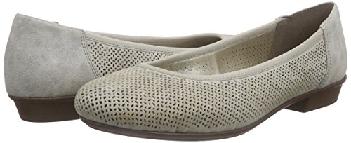 Rieker 46065 Women Closed Toe, Ballerine Donna