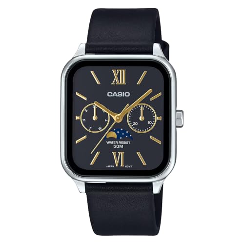 Image of Casio MTP-M3 Series Standard Moon Phase Analog Men's Wrist Watch