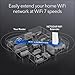 NETGEAR WiFi 7 Range Extender (EXS18) – BE3600 Dual-Band Wireless Internet Signal Booster & Repeater (up to 3.6 Gbps Speed) - Add up to 1,200 sq. ft., 40 Devices – WPA3 Security, Smart Roaming