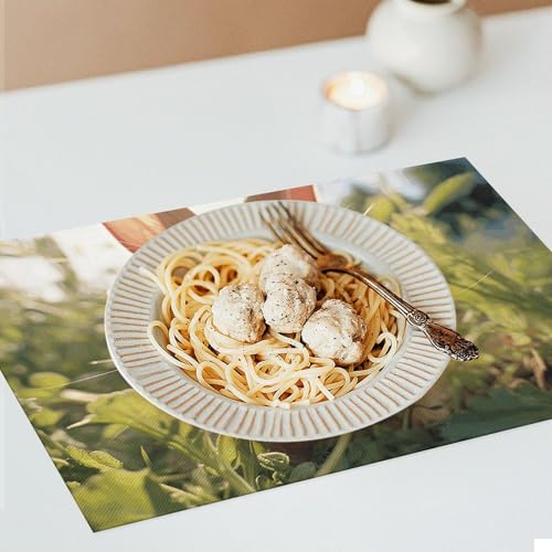Sets de table lavables pour protéger la table des enfants de 6 - 8