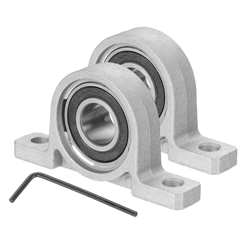 Roulement vertical 15 mm KP002 MECCANIXITY palier applique auto-alignant alliage zinc