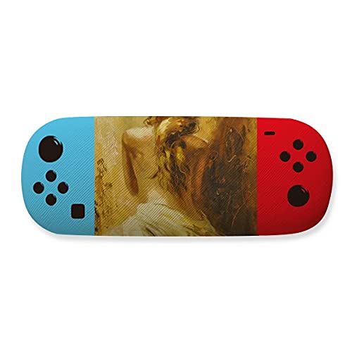 Étui lunettes de jeu contre les rayures étui créatif babe girl blond