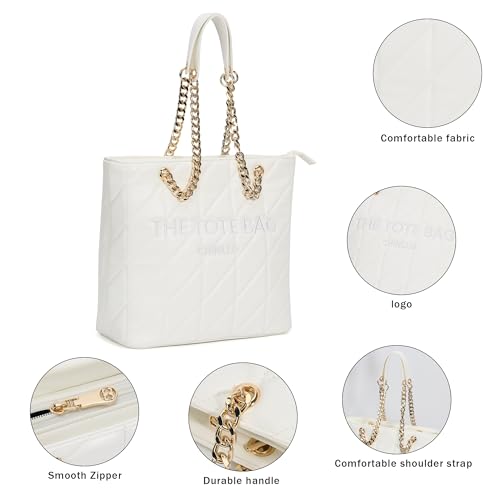 Image of Chinllo Tote Bag for Women, Medium Top Handle Handbags Purse