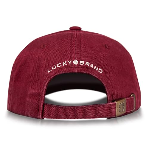Image of Lucky Brand Classic Cotton Adjustable | Dad Hat | Baseball Cap | Golf | Fishing | Low Profile | 5 Panel Design