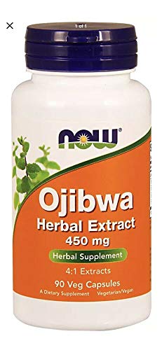 450mg Now Foods 90 Caps Ojibwa Herbal Extract