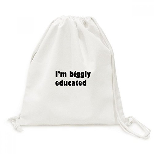 Sac à dos cordon Donald Trump DIYthinker en toile pour voyage léger et études