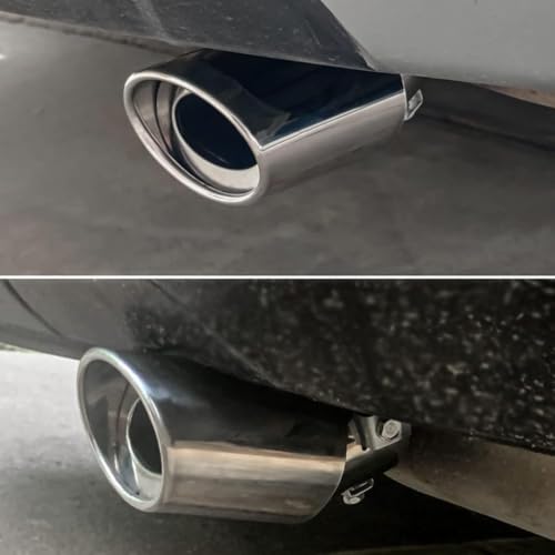 Cola de escape para Seat Leon FR y Cupra, embellecedor ovalado deportivo 5