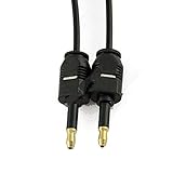 3Feet Toslink Fiber Mini Optical 3.5mm Male To Male Audio Cable Sound System S/PDIF For PC Mac MacBook Pro Apple Hi-Fi