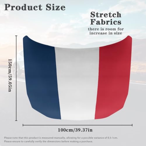 Image of France Hood Wraps for Cars Hood Wrap Protector Washable Car Hook Elastic Fabrics Can be Washed Hook Wraps