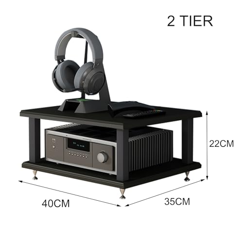 Meuble multimédia design teck pour optimiser le rangement de votre salon - 3