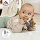 Fehn Rasselring Otter – Greifling zum Rasseln, Fühlen, Spielen mit kuschelweichem Stoff-Tier – ein treuer Begleiter für Babys und Kleinkinder ab 0+ Monaten