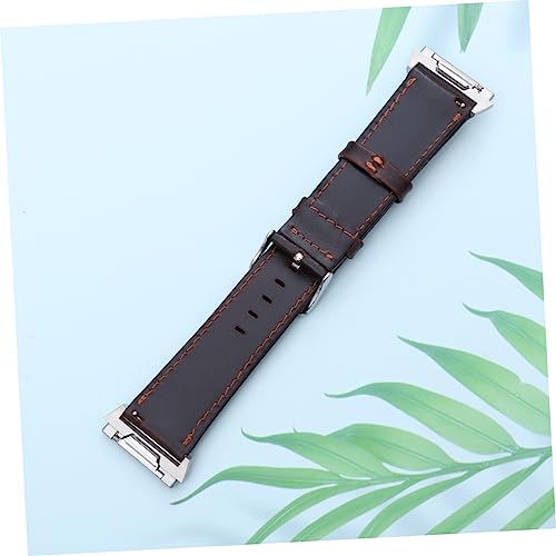 Correa de cuero café Artibetter para reloj Ionic con pulsera ajustable 2