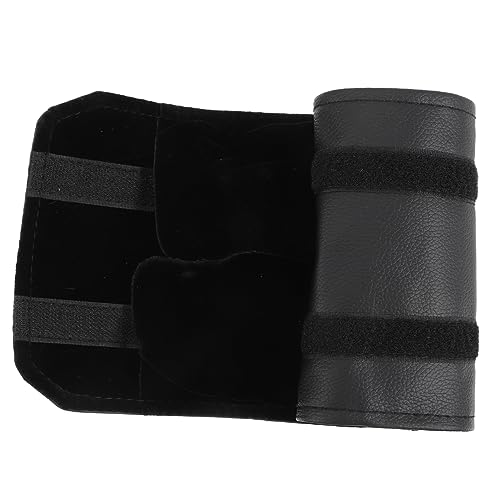 Garneck Pu Leather Travel Jewelry Organizer Compact Display Case for Earrings and Necklaces Stylish Pu Bag for Travel and Home Storage Portable Jewelry Holder