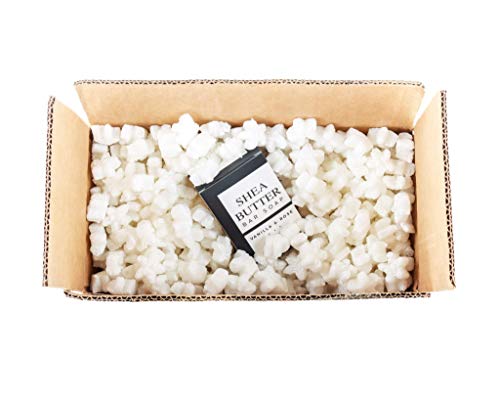 Funpak Plant Based Biodegradable Packing Peanuts 1.5 Cu Ft Bag Compostable (White Stars) #TOP2