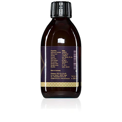 ANCEVIA® DMSO 250 ml - 99,9% zuiverheid Ph. Eur. - dimethylsulfoxide - farmaceutische zuiverheid - in bruine glazen fles - Image 4