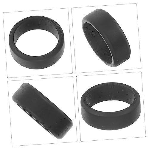 10 anillos de silicona suave para ejercicio miniatura 5
