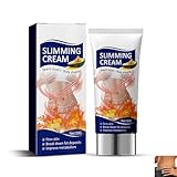 Anti-Cellulite-Creme,Fettverbrennungscreme,Straffende Körpercreme Schlankheitscreme,Körperformende Massage-Creme für Taille,Magen,Bauch & Gesäß