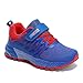KUBUA Kids Sneakers for Boys Girls Running Tennis Shoes Lightweight Breathable Sport Athletic Blue Red A Size US 9 Toddler