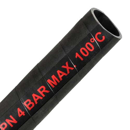 Tuyau de refroidissement 50 mm (2 pouces), longueur : 1 m - Tuyau en caoutchouc pour liquide de refroidissement, eau chaude et eau froide – Tuyau de...