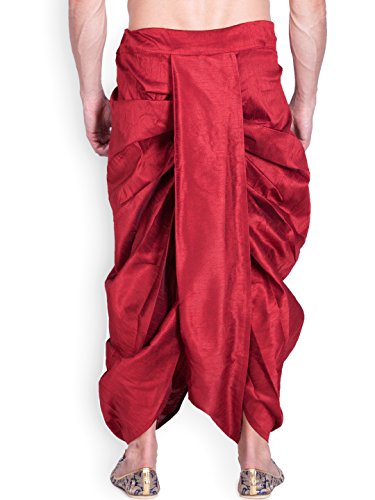 Image of Royal Kurta Men's 100% Cotton Kurta and Dhoti Set