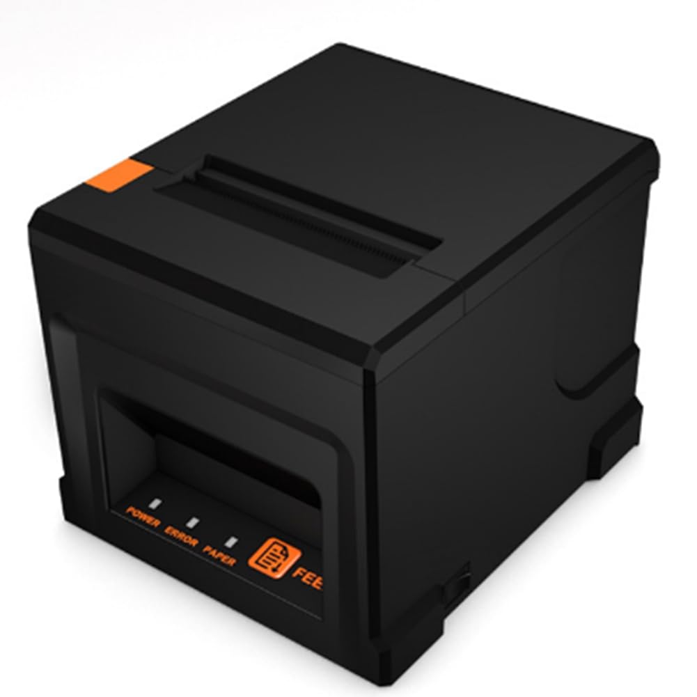 Stampante per Ricevuta Termica HZ-8360 80mm per Cucina del Ristorante POS, Taglierina Automatica, Bluetooth USB LAN