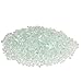 Skyflame High Luster 10-Pound Regular Fire Glass for Fire Pit Fireplace Garden Landscaping Crystal Ice 1/4
