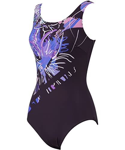 [ワコール/スイムウェア] ワンピース水着 フルシェイプ 美キープカップ フィットネス SWO401 レディース EN 11L