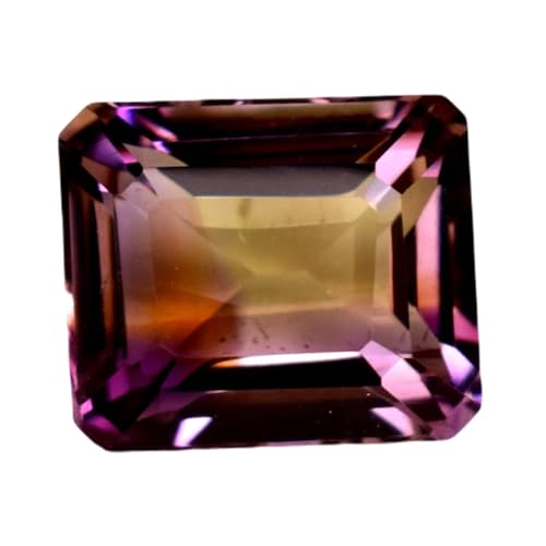 Amétrine naturelle émeraude, le cadeau idéal pour créer un pendentif unique