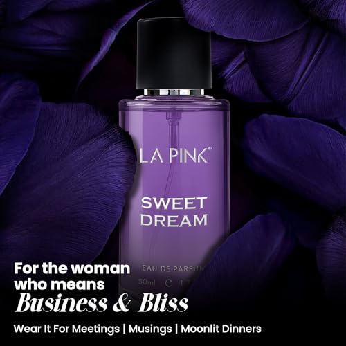 Image of La Pink Sweet Dream EDP Perfume for Woman & Man | Vanilla, White Floral & Citrus Notes | Long Lasting Unisex Luxury Fragrance for Men & Women | 50ml (Pack of 2)