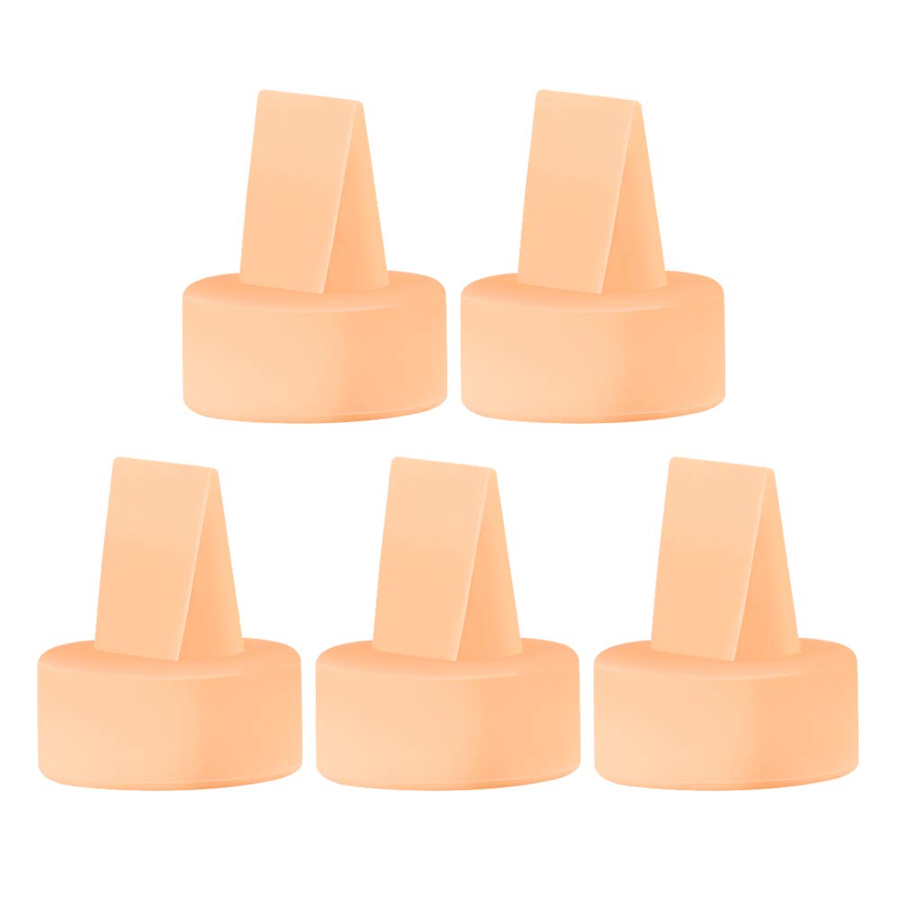 Maymom Duckbill Valves for Spectra. Designed for Spectra S1 Spectra S2 Spectra 9 Plus Spectra Dew 350 Not Original Spectra Pump Parts Spectra S2 Accessories Replace Spectra Valve (Orange, 5ct)