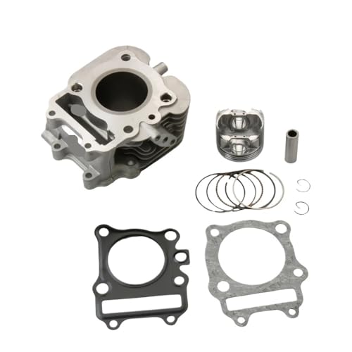 Piezas de motor de motocicleta: Kit de cilindro de 52mm para modelos AN125 125cc 2
