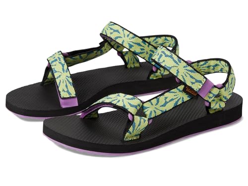 Image of Teva Women's Original Universal, Beach Floral Wild Lime, 5 M US