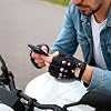 Styquenzer Black Leather Punk Style Gloves, Gothic Gloves Men Women, Dancing Mittens Steampunk Retro Punk Glove for Men Women Adults