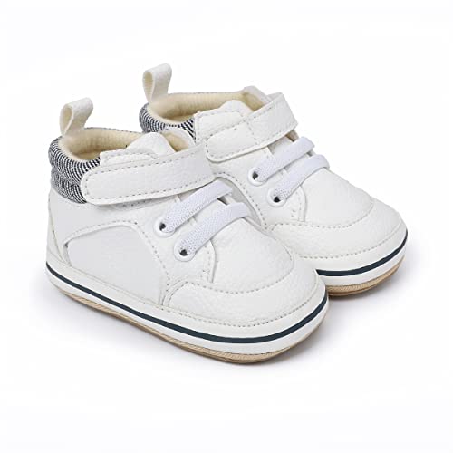 E-Fak Baby Shoes Boys Girls Infant Sneakers Non-Slip Rubber Sole Toddler Crib First Walker Shoes thumb #3