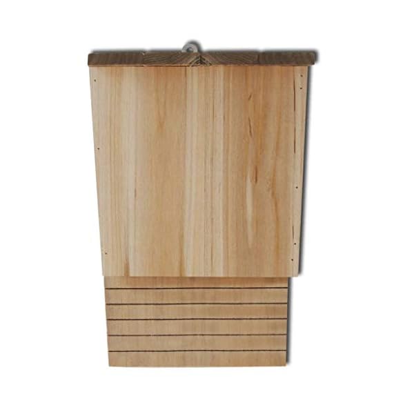 vidaXL 2x Holz Fledermauskasten Fledermaushaus Nistkasten Fledermausnistkasten – Bild 4