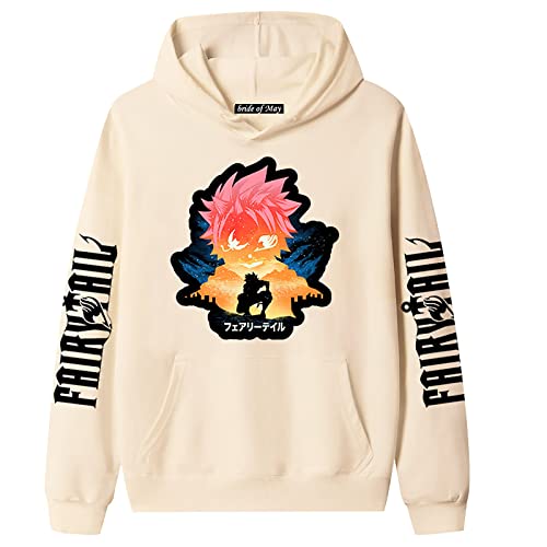 acsefire Fairy Tail Hoodier Sports Sweatshirt Large Size Loose Hoodies Hayakawa Erza Scarlet Cosplay Hoodie für Männer und Frauen Cover