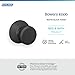 Schlage F40 BWE 622 Bowery Door Knob, Bed & Bath Privacy Lock, Matte Black