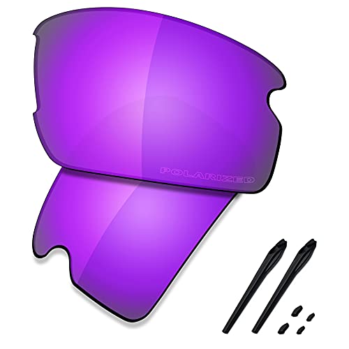 Image of SAUCER Premium Replacement Lenses & Rubber Kits for Oakley Flak 2.0 OO9295 | UV400 Protection, Anti-Scratch, Precise Fit