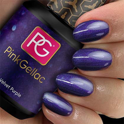 Pink Gellac 119 Velvet Purple Soak-Off UV/LED Gel Polish