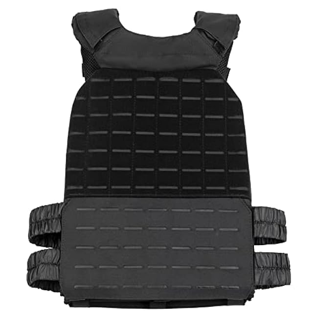 WOLF TACTICAL Adjustable Weighted Vest ¨C WODs, Strength and Endurance Training, Fitness Workouts, Running