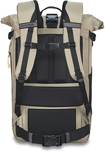 Rolltop Rugzak Dames en Heren Roze - LARK STREET Nr. 2 Dagtas Gemaakt van Gerecyclede PET-flessen - Rugtas voor Vrije Tijd, College & School - Tiener Boekentas Waterdichte Tas 15,6 Inch Laptopvak