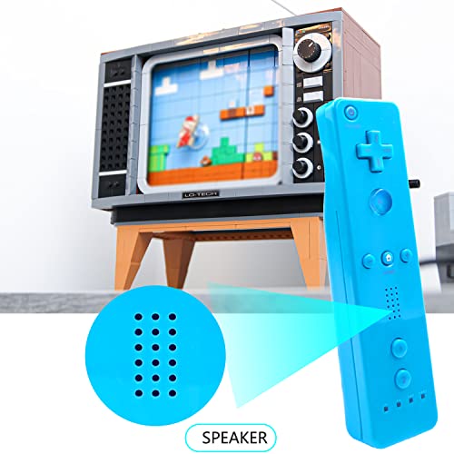 Yosikr Remote Controller for Wii/Wii U, with Silicone Case and Wrist Strap (4 Pack, White+Black+Blue+Red)