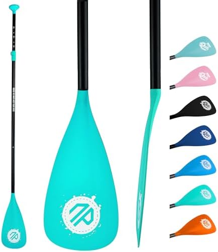 niphean Sup Paddle, 3&4-Piece Detachable Floating Paddle Board Paddles, Adjustable Kayak Paddle, Durable Oars