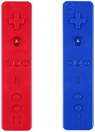 Yosikr Wireless Remote Controller for Wii Wii U - 2 Packs Red