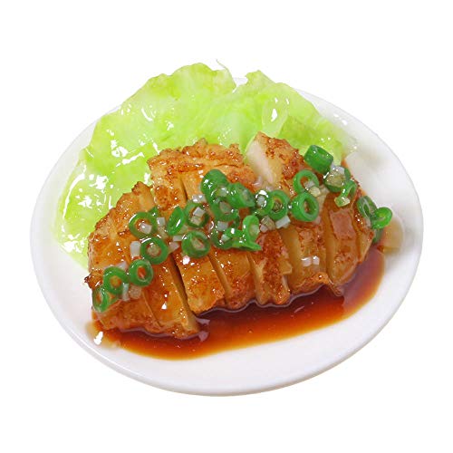 食品サンプル屋さんのマグネット（油淋鶏）【食品サンプル ミニチュア 雑貨 食べ物 ユーリンチー 外国 土産 リアル】のサムネイル