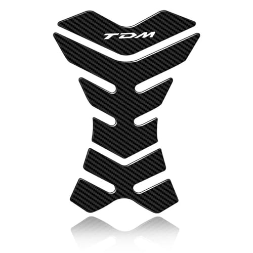 Moto Reservoir Autocollant pour YAMAHA TDM Protection Réservoir Essence Noir 2